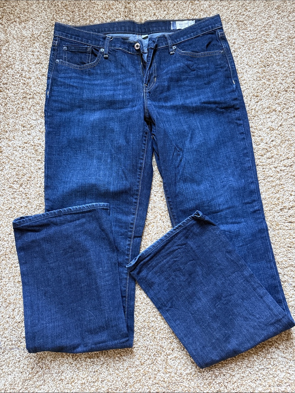 Gap Classic Dark Blue Women's Jeans bootcut jeans